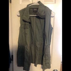 Olive vest